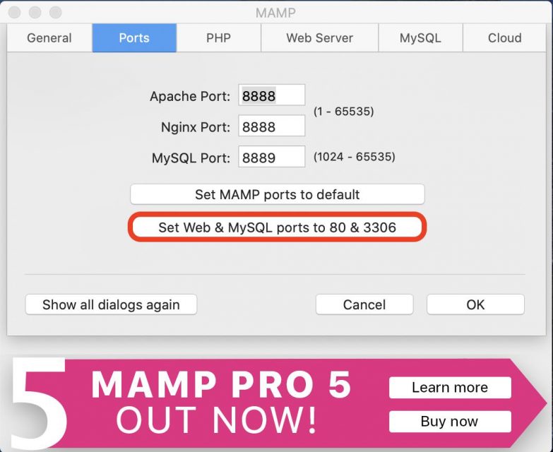mamp wordpress conflict between port 80 and 8888 mamp wordpress conflict between port 80 and 8888